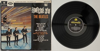 Lot 344 - THE BEATLES - SOMETHING NEW LP (1965 EU EXPORT PRESSING - CPCS 101)