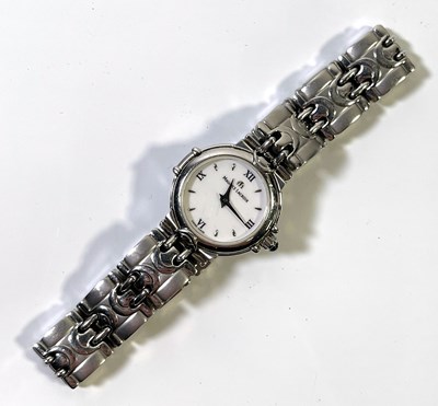 Lot 29 - LADIES MAURICE LACROIX STAINLESS STEEL WATCH