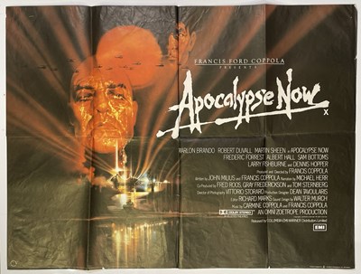 Lot 284 - APOCALYPSE NOW (1979) - ORIGNAL UK QUAD POSTER.