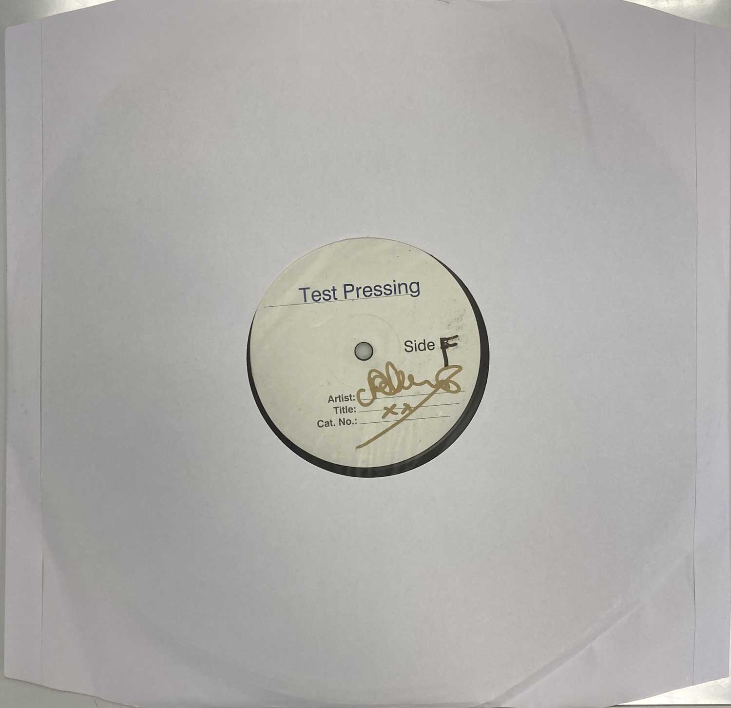 Lot 114 - NENEH CHERRY SIGNED WHITE LABEL TEST PRESSING.