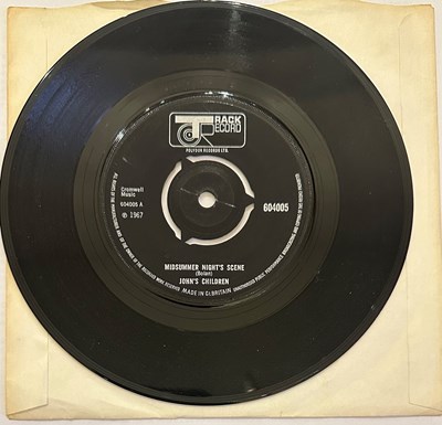 Lot 374 - JOHN'S CHILDREN - MIDSUMMER'S NIGHT SCENE 7" (ORIGINAL UK WITHDRAWN COPY - TRACK 604005)