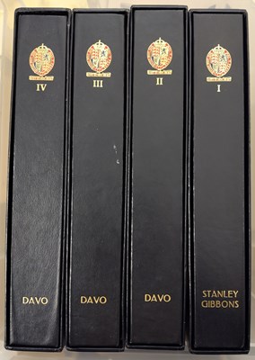 Lot 76 - SET OF STANLEY GIBBONS DAVO FOLDERS (GREAT BRITAIN 1 - IV)