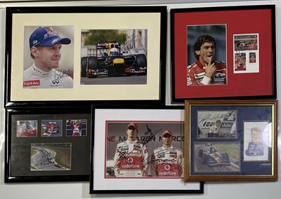 Lot 426 - SPORTING MEMORABILIA - FORMULA ONE AUTOGRAPHS.