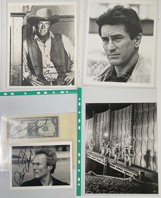 Lot 208 - AUTOGRAPHS - CLINT EASTWOOD / ARTHUR C CLARKE AND MORE.