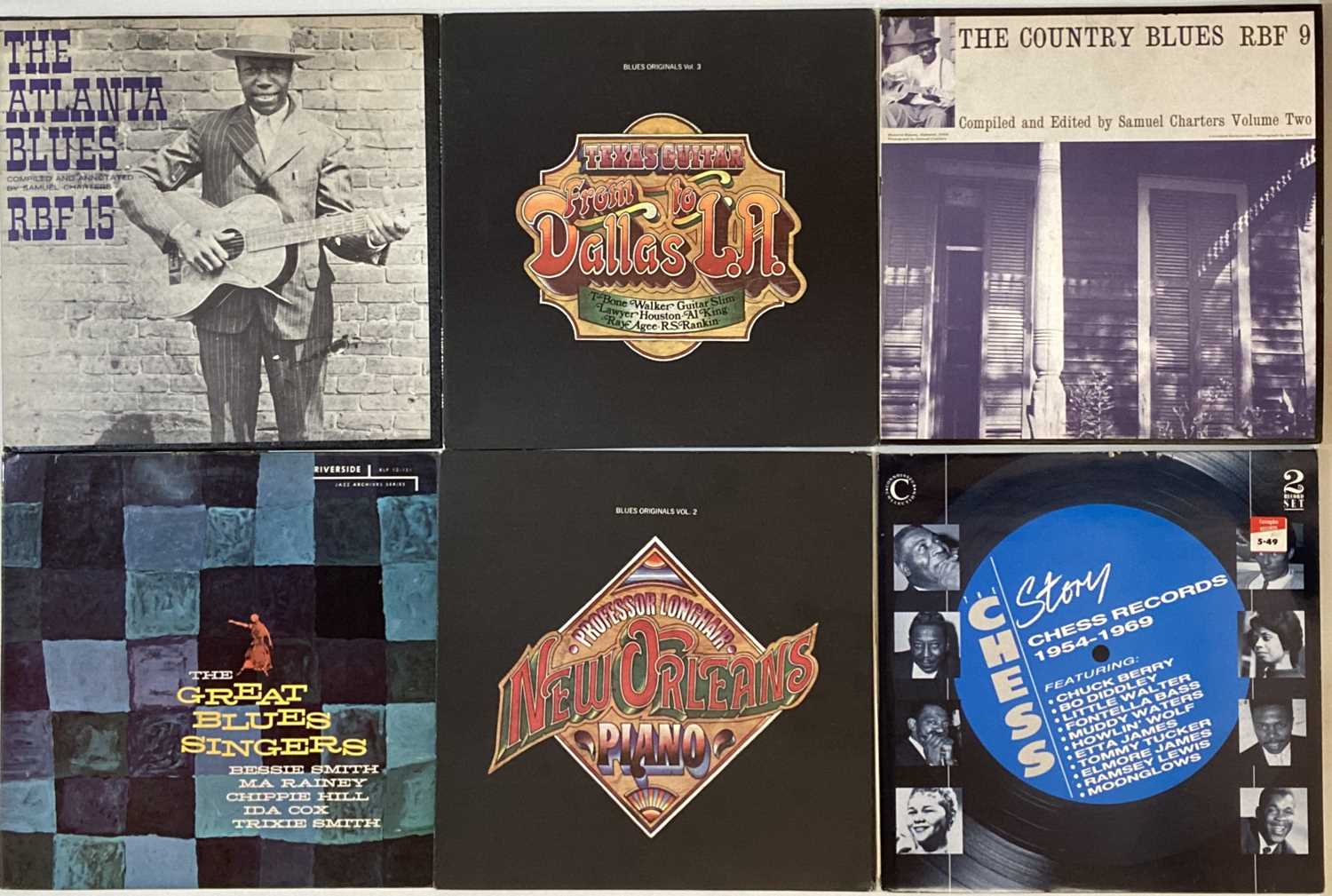 Lot 333 - BLUES - LP COMPILATIONS