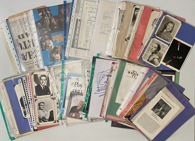 Lot 210 - 20TH STARS OF STAGE AND SCREEN - AUTOGRAPH COLLECTION INC DORIS DAY.