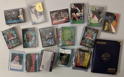 Lot 336 - DOCTOR WHO TRADING CARDS (INCLUDING SIGNED), POSTCARDS AND FILM CELS
