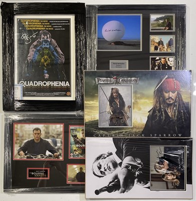 Lot 211 - TV AND FILM STAR - SIGNED DISPLAYS.