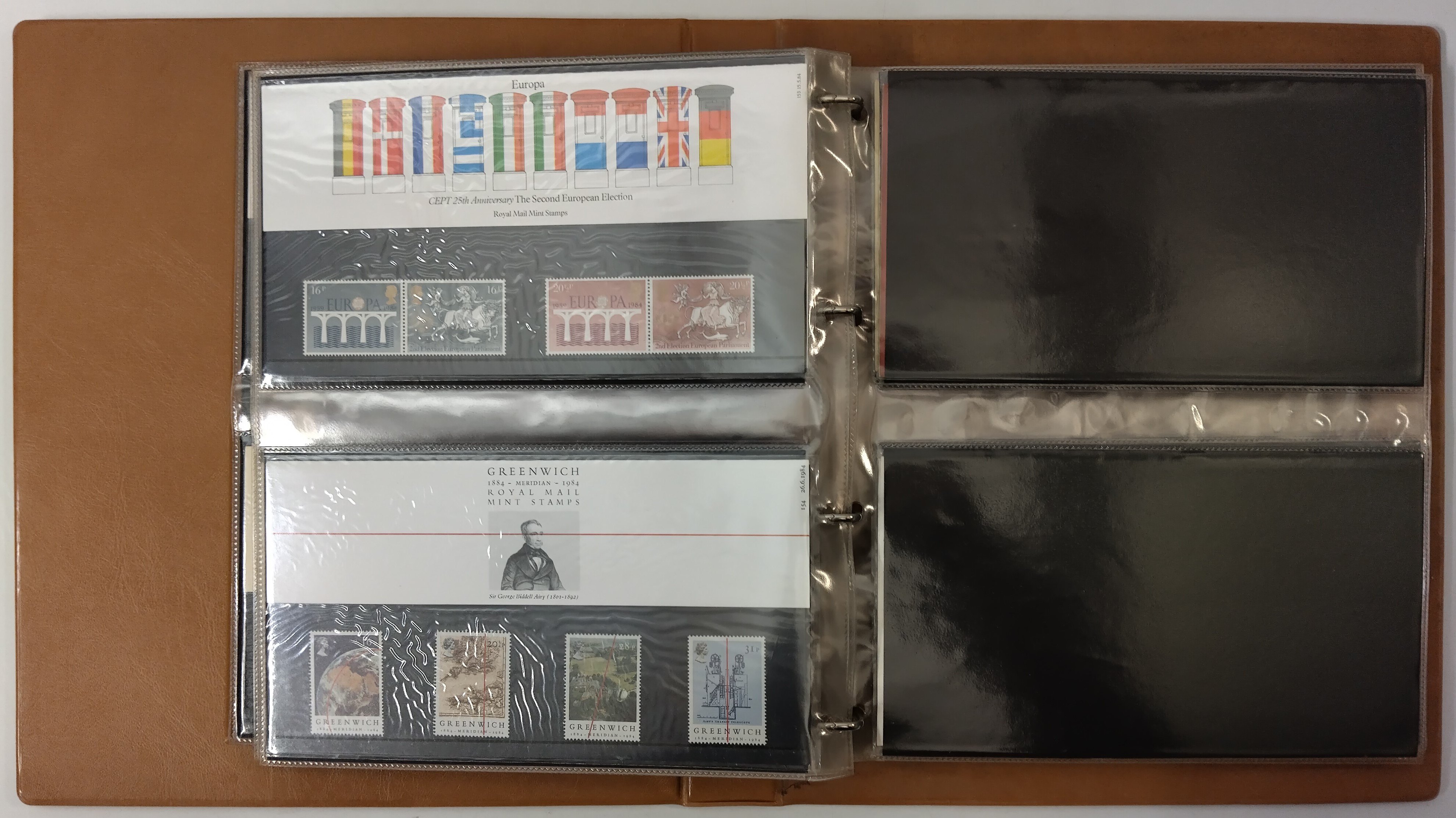 Lot 73 - PRESENTATION PACKS AND UNFRANKED STAMPS