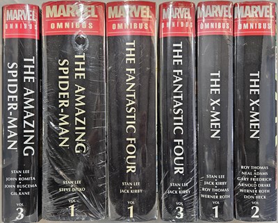 Lot 141 - COMICS - SEALED MARVEL OMNBUS BOOKS.