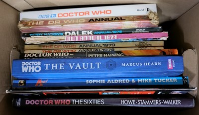 Lot 295 - COLLECTION OF DOCTOR WHO BOOKS