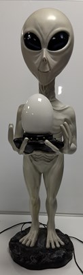 Lot 350 - ALIEN LAMP