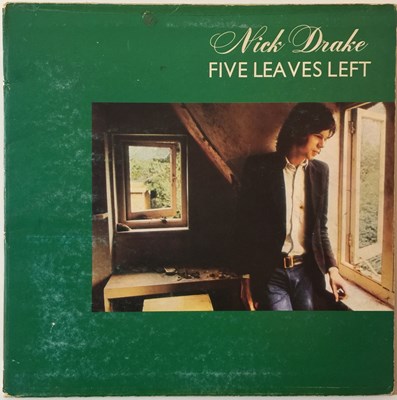 Lot 1152 - NICK DRAKE - FIVE LEAVES LEFT LP (ORIGINAL UK ORLAKE PRESSING - ILPS 9105)