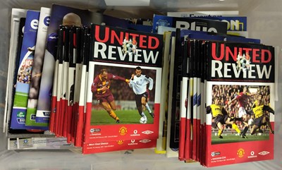 Lot 449 - NORTH WEST FOOTBALL CLUBS - PROGRAMME ARCHIVE.