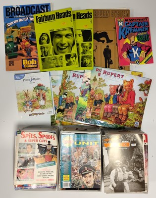 Lot 293 - MIXED TV AND MOVIE MAGAZINES AND COMICS