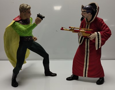 Lot 374 - FLASH GORDON FIGURINES.
