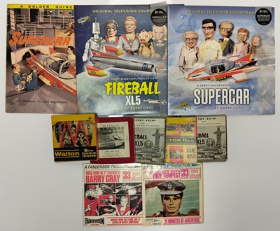 Lot 375 - GERRY ANDERSON 8MM FILMS AND VINYL LPS AND 7"