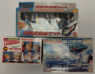 Lot 378 - JAPANESE THUNDERBIRDS MODEL KITS