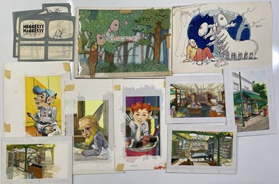 Lot 400 - THE MICHAEL JOYCE COLLECTION - HEGGERTY HAGGERTY - ORIGINAL PRODUCTION MATERIALS.