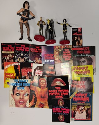 Lot 382 - ROCKY HORROR PICTURE SHOW MODELS, MAGAZINES AND PROGRAMMES