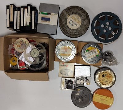 Lot 385 - COLLECTION OF 8MM TO 16MM FILM AND VHS
