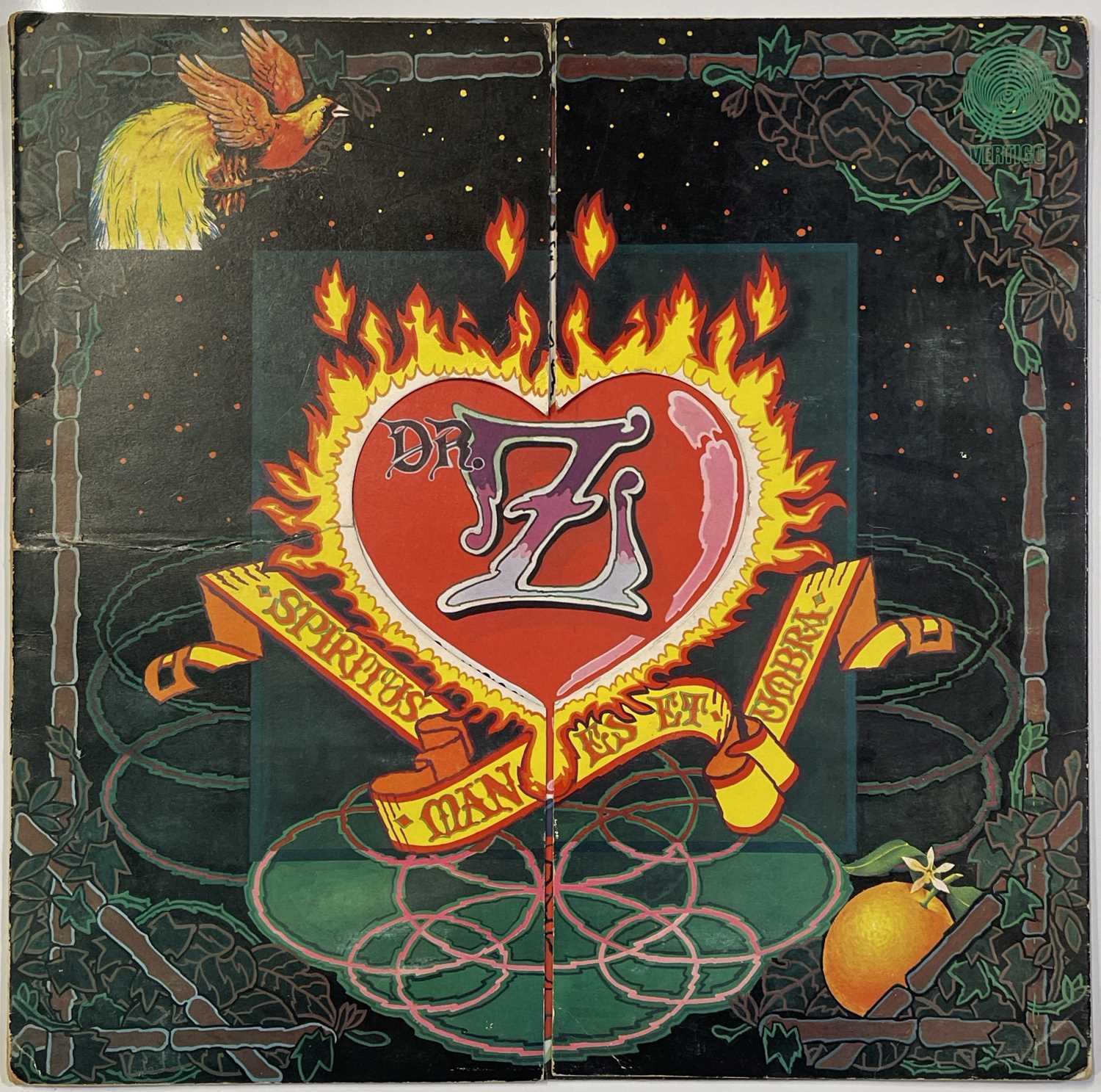 Lot 2 - DR Z. - THREE PARTS TO MY SOUL... (ORIGINAL UK COPY - VERTIGO SWIRL 6360 048)
