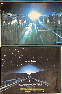 Lot 156 - CLOSE ENCOUNTERS OF THE THIRD KIND FILM POSTER.