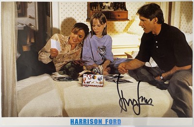 Lot 111E - HARRISON FORD - SIGNED PAGE.