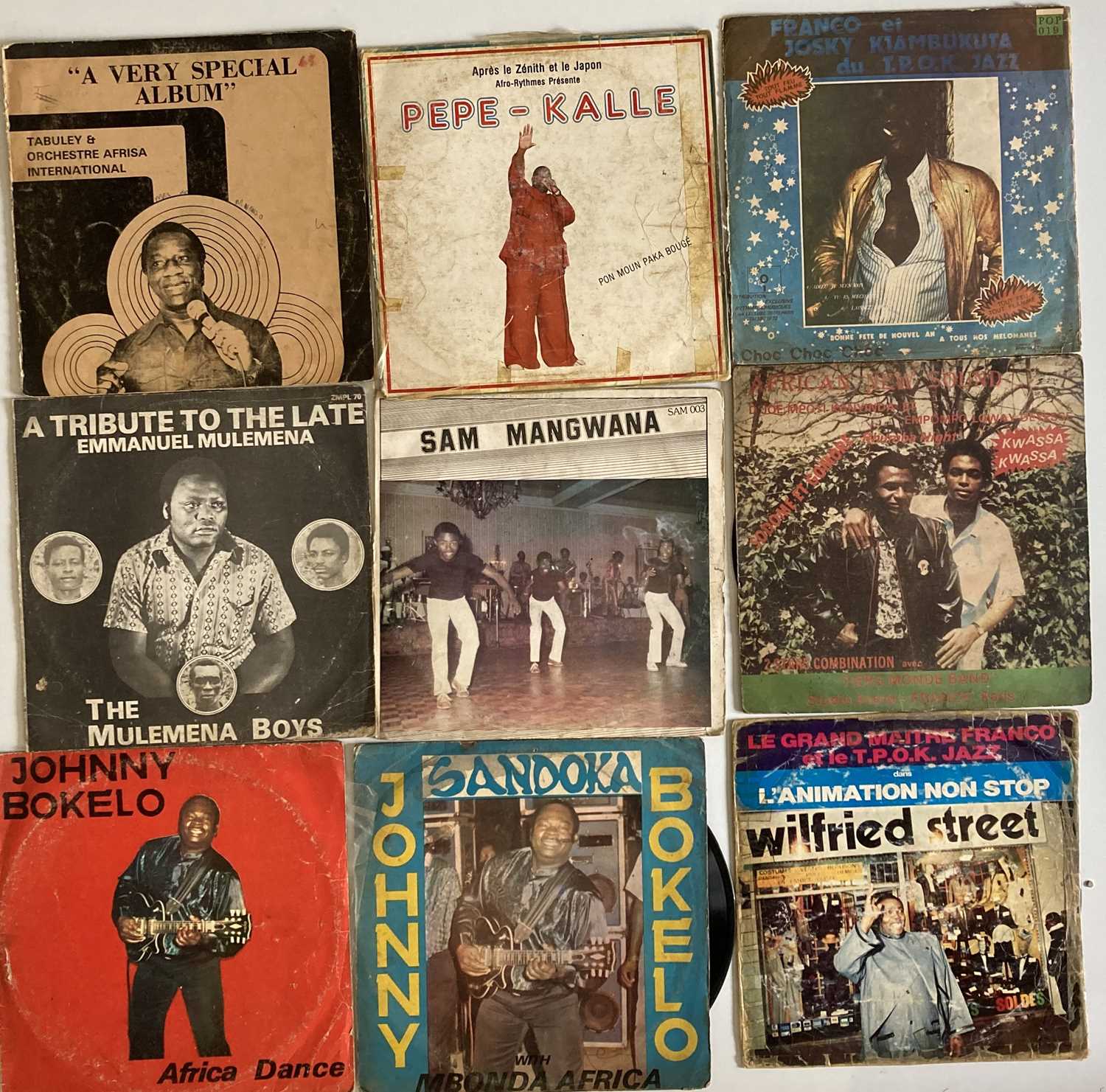 Lot 341 - AFRICAN - LPs.