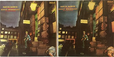 Lot 1274 - DAVID BOWIE - ZIGGY STARDUST LPs (ORIGINAL UK PLUS GERMAN PRESSING)