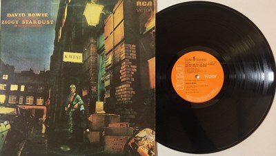 Lot 1274 - DAVID BOWIE - ZIGGY STARDUST LPs (ORIGINAL UK PLUS GERMAN PRESSING)