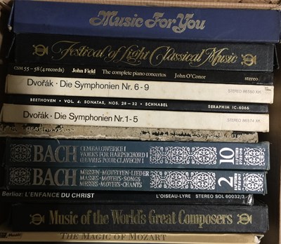 Lot 1181 - CLASSICAL - LP BOX SETS