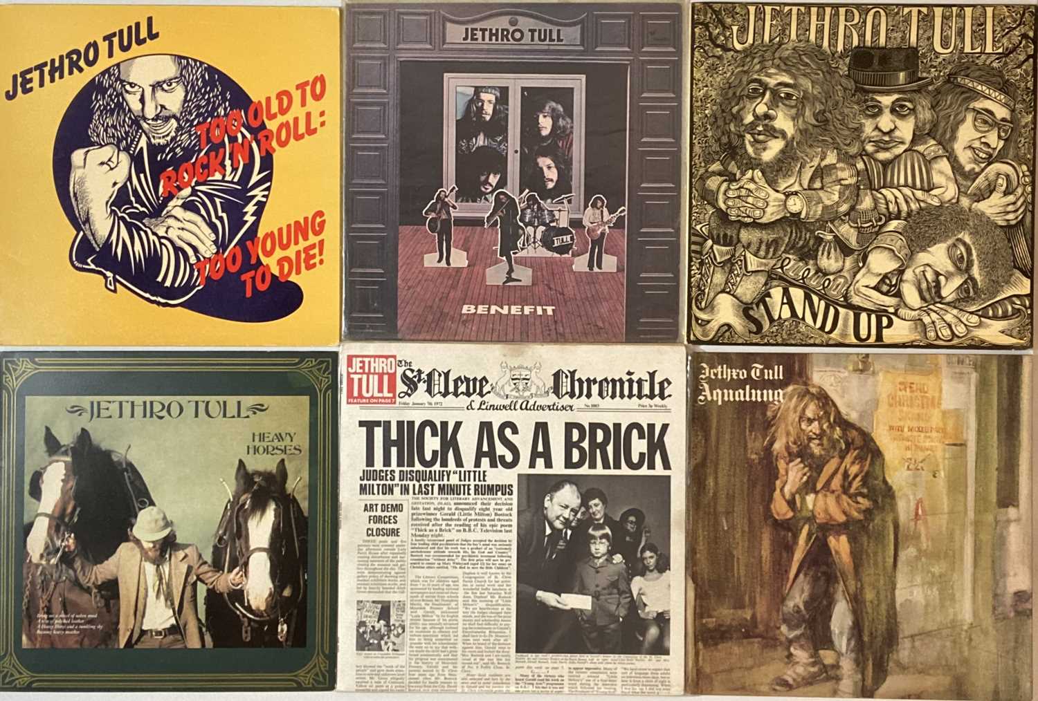 Lot 1270 - JETHRO TULL - LPs