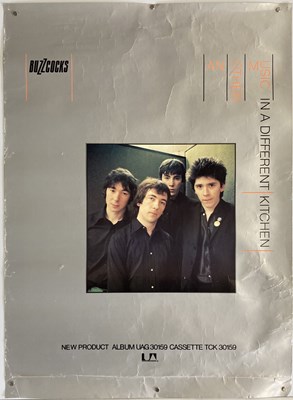 Lot 140 - BUZZCOCKS ANOTHER MUSIC POSTER