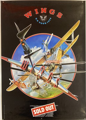 Lot 186 - WINGS 1979 TOUR POSTER