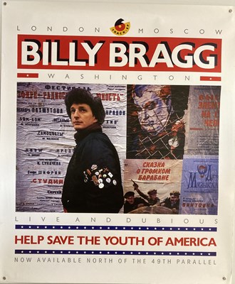 Lot 214 - BILLY BRAGG POSTERS