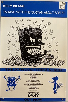 Lot 214 - BILLY BRAGG POSTERS