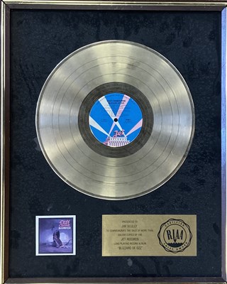 Lot 228 - OZZY OSBOURNE RIAA GOLD DISC AWARD