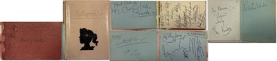 Lot 272 - 1960S AUTOGRAPH BOOKS