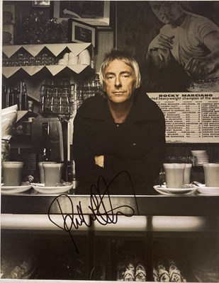 Lot 283 - PAUL WELLER SIGNED PHOTO