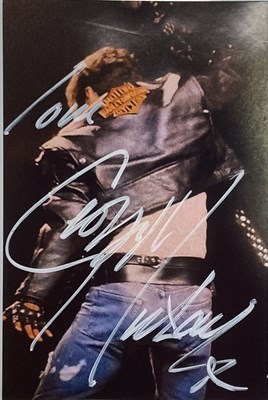 Lot 312 - GEORGE MICHAEL SIGNED PHOTO