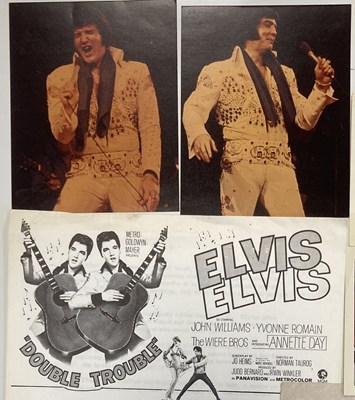 Lot 372 - ELVIS MEMORABILIA