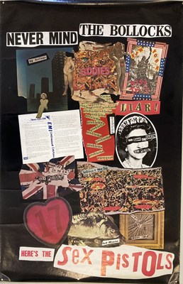 Lot 392 - SEX PISTOLS NEVER MIND THE BOLLOCKS POSTER