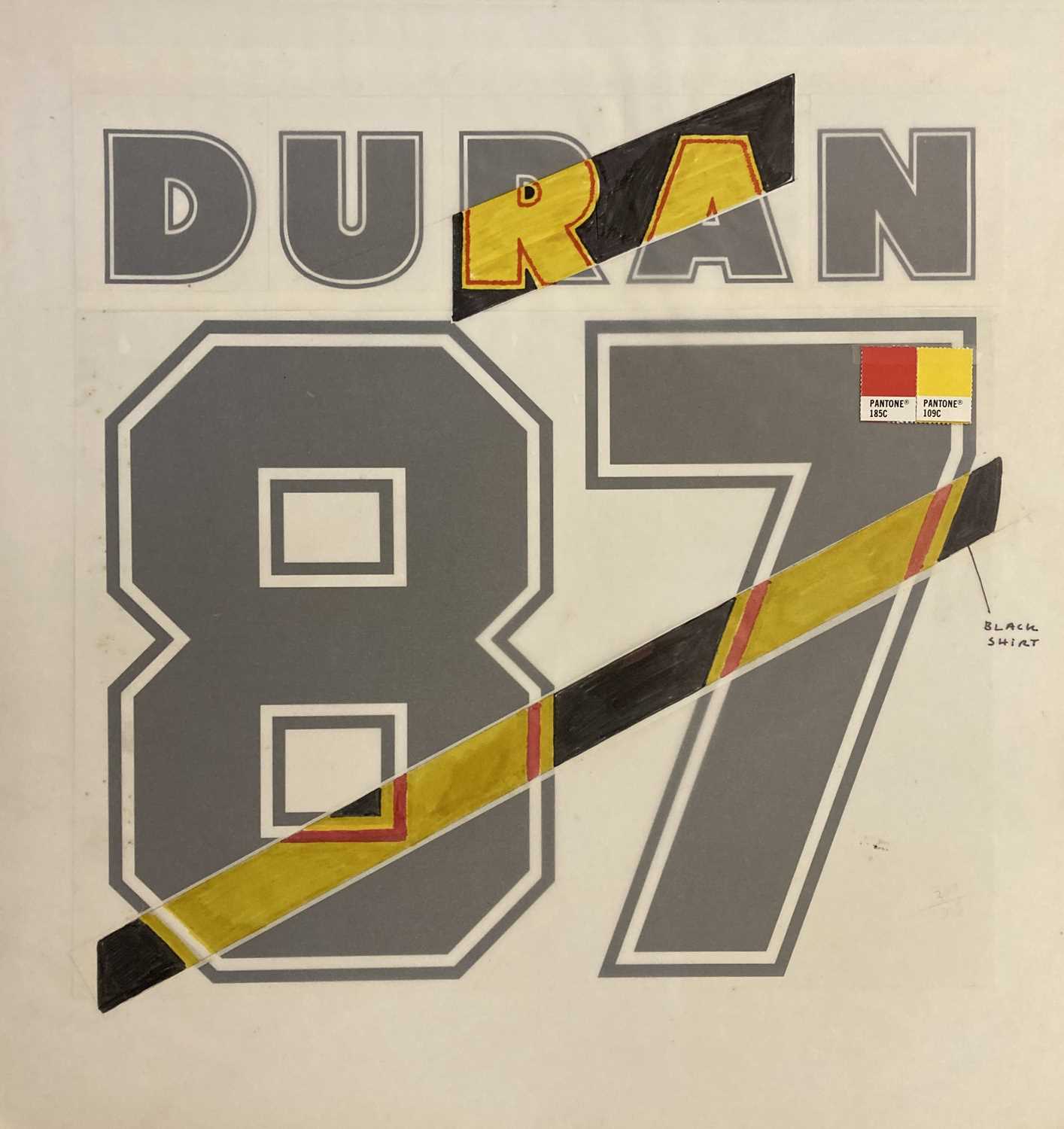 Lot 40 DURAN DURAN DESIGN MATERIALS