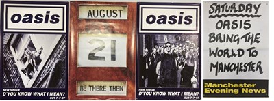 Lot 412 - OASIS PROMO POSTERS