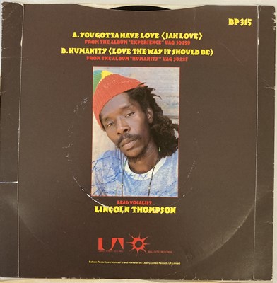 Lot 535 - REGGAE STARS SIGNED LPS AND 7" - PETER TOSH AND MORE