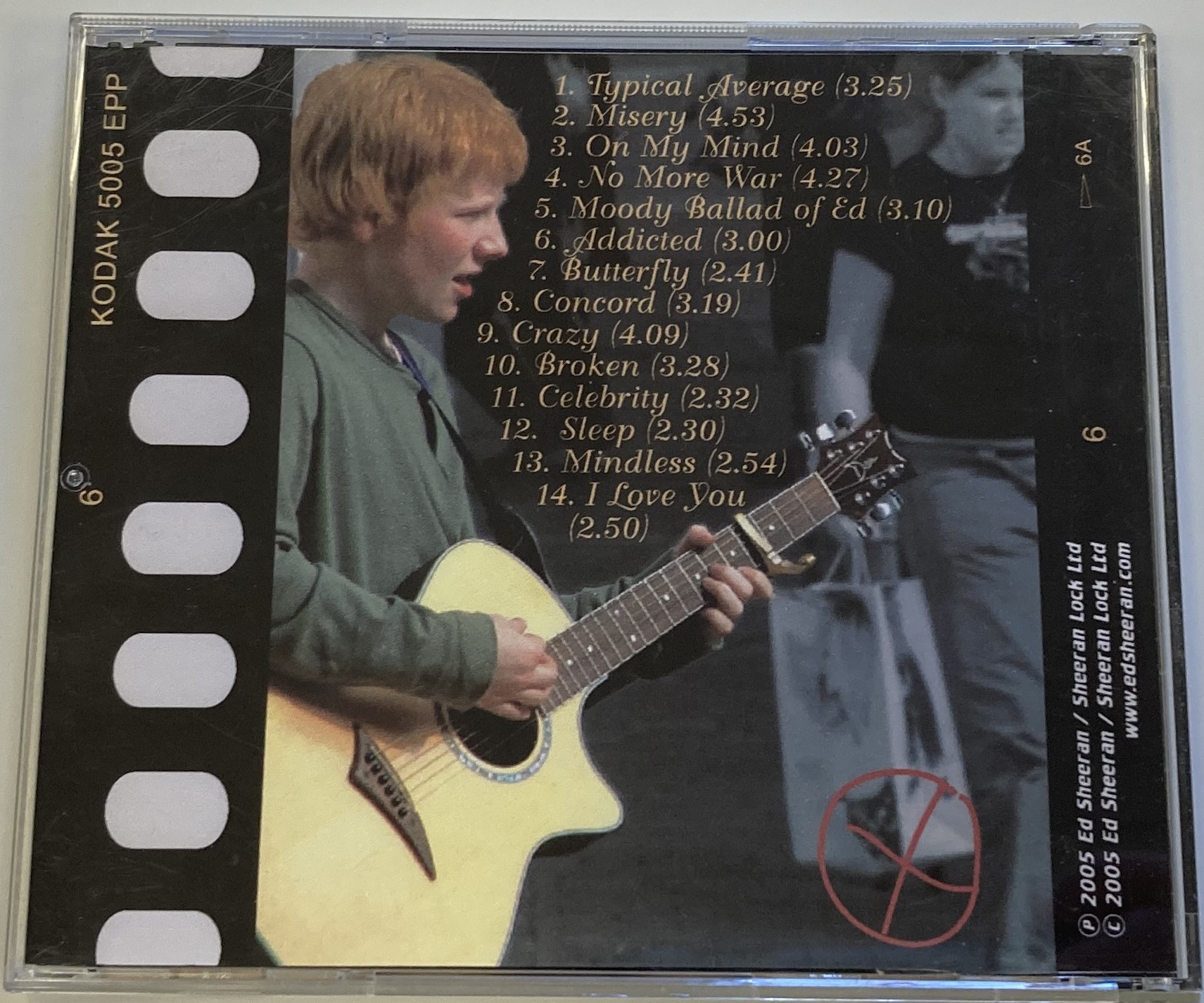 Lot 546 ED SHEERAN SPINNING MAN AND ORANGE ROOM