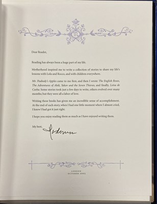 Lot 552 - MADONNA - ADVENTURES OF ABDI SIGNED LIMITED EDITION CHILDREN'S BOOK