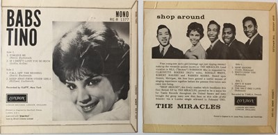 Lot 608 - BABS TINO/THE MIRACLES - LONDON RECORDS EP RARITIES