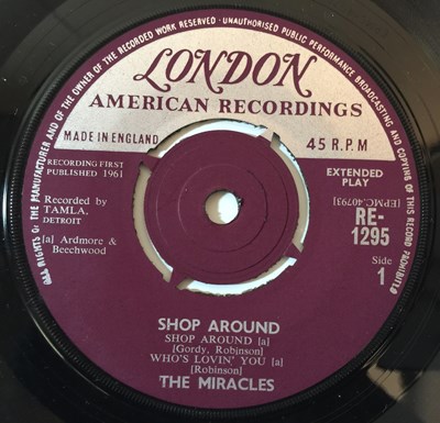 Lot 608 - BABS TINO/THE MIRACLES - LONDON RECORDS EP RARITIES